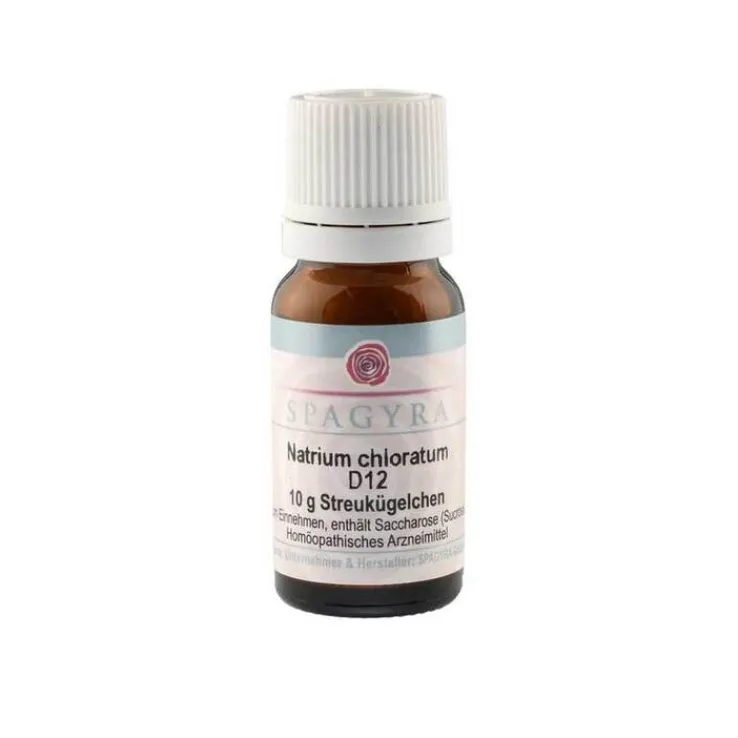 Natrium chloratum D 12 Globuli, 10 g