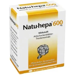 Natu Hepa 600 mg überzogene Tabletten, 50 St