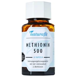 Naturafit Methionin 500 Kapseln, 60 St