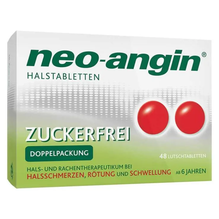 neo-angin Halstabletten zuckerfrei, 48 St