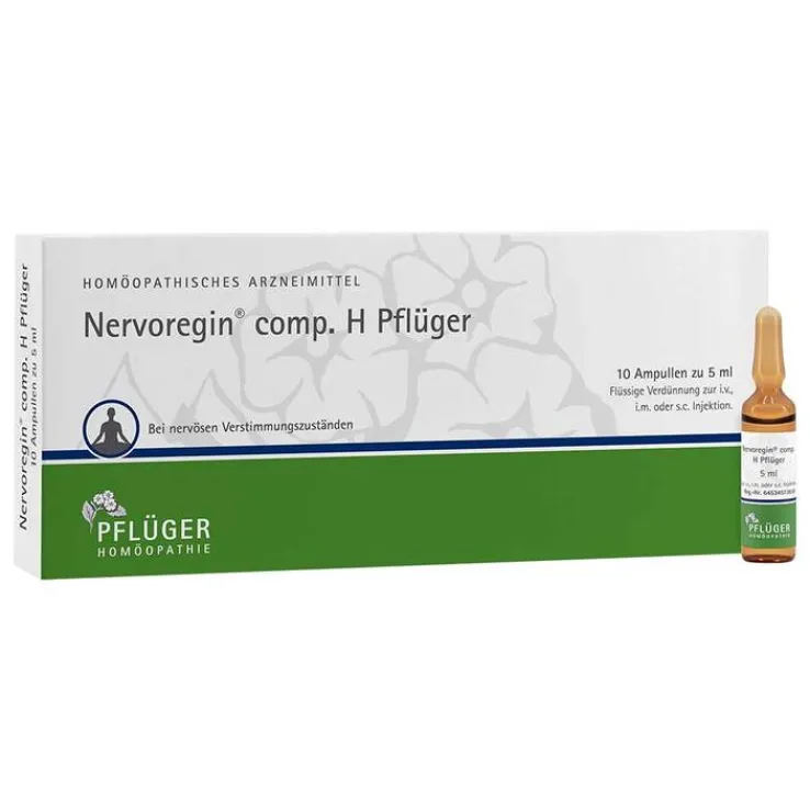 Nervoregin comp.H Pflüger Ampullen, 10 St