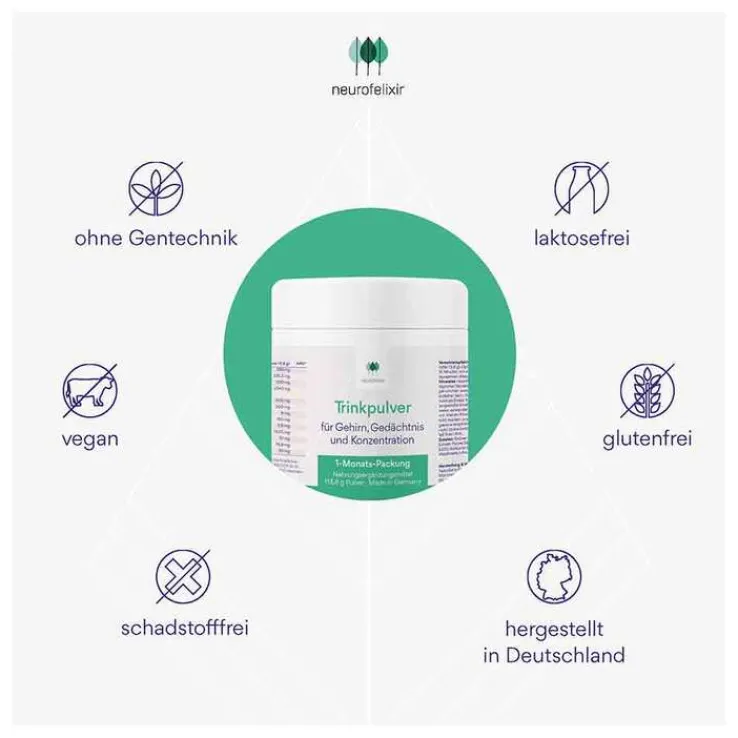 Neurofelixir für Nerven & Konzentration Tinkpulver, 113.8 g