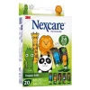 Nexcare happy kids Pflasterstrips Tiere 2 Größen, 20 St