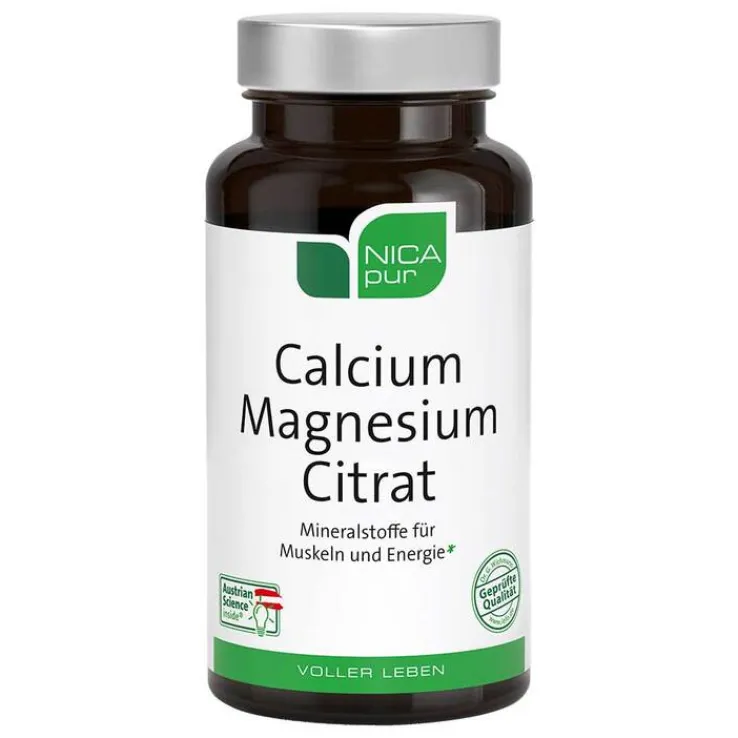Nicapur Calcium Magnesium Citrat Kapseln, 60 St