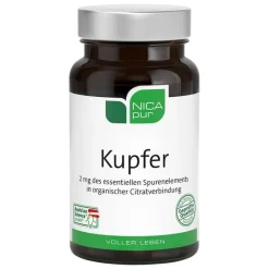 Nicapur Kupfer Kapseln, 60 St