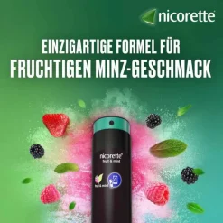 Nicorette Fruit & Mint Spray 1 mg / Sprühstoß Nfc, 1 St