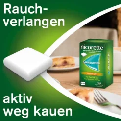 nicorette Kaugummi freshfruit, 2 mg Nikotin, 210 St