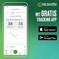 nicorette Mint Spray mit 1 mg Nikotin pro Sprühstoß, 2 St