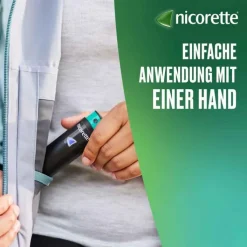 nicorette Mint Spray mit 1 mg Nikotin pro Sprühstoß, 2 St