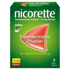 nicorette Nikotinpflaster, 15 mg Nikotin, 7 St