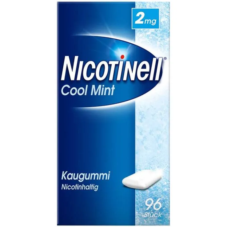 NICOTINELL Kaugummi 2 mg Cool Mint (Minz-Geschmack), 96 St