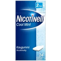NICOTINELL Kaugummi 2 mg Cool Mint (Minz-Geschmack), 24 St