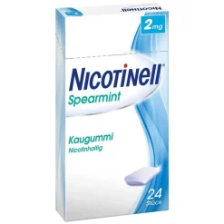 NICOTINELL Kaugummi 2 mg Spearmint, 24 St