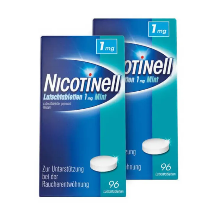 NICOTINELL Lutschtabletten 1 mg Mint, 2X96 St