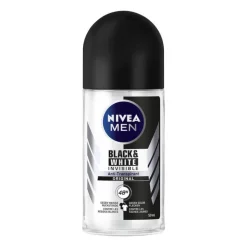 NIVEA Men Deo Roll-on Invisible Black & White, 50 ml