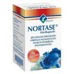 NORTASE Kapseln vegetarische Verdauungsenzyme, 50 St