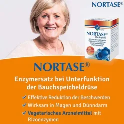 NORTASE Kapseln vegetarische Verdauungsenzyme, 50 St