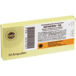 Notakehl D 6 Ampullen, 10X1 ml