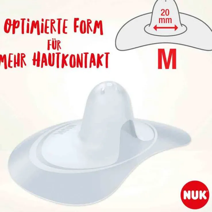 NUK Brusthütchen Größe M, 2 St