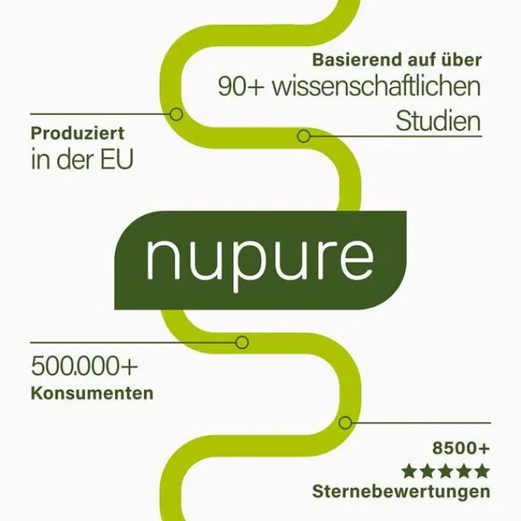 Nupure probaflor Mikrobiotika magensaftresistent Kapseln, 60 St