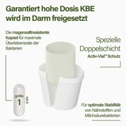 Nupure probaflor Mikrobiotika magensaftresistent Kapseln, 30 St