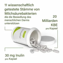 Nupure probaflor Mikrobiotika magensaftresistent Kapseln, 90 St