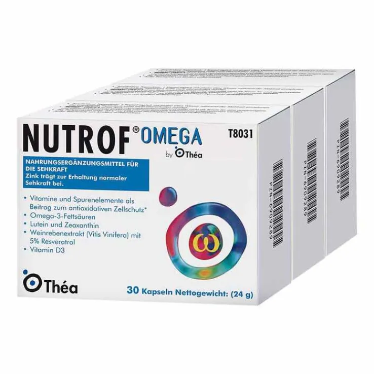 Nutrof Omega Kapseln, 3X30 St