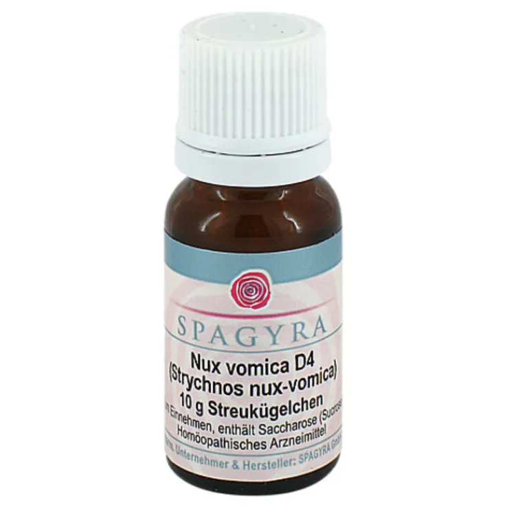 Nux vomica D 4 Globuli, 10 g