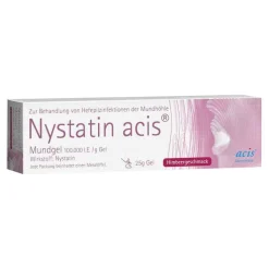 Nystatin acis Mundgel, 25 g