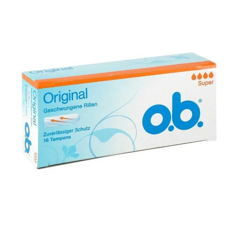 O.B. Tampons super, 16 St