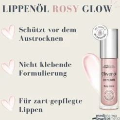 Olivenöl Lippenöl rosy glow, 4 ml