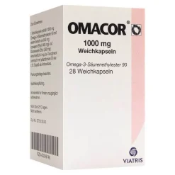 Omacor 1000 mg Weichkapseln, 28 St