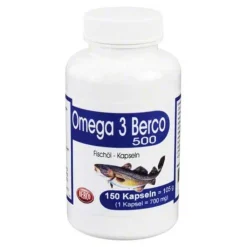 Omega 3 Berco 500 Kapseln, 150 St