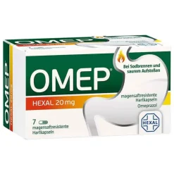 Omep Hexal 20 mg magensaftresistente Hartkapseln, 7 St