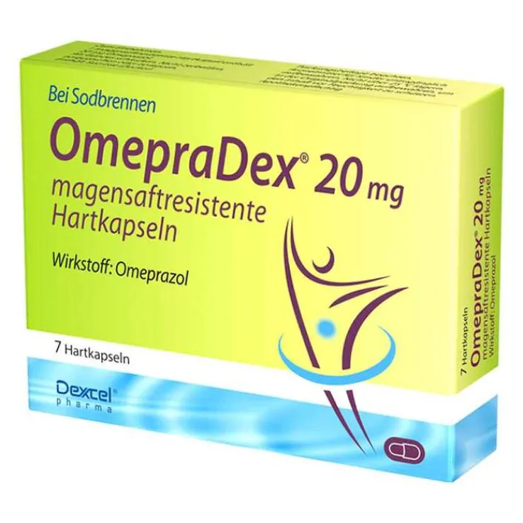 Omepradex 20 mg magensaftresistente Hartkapseln, 7 St