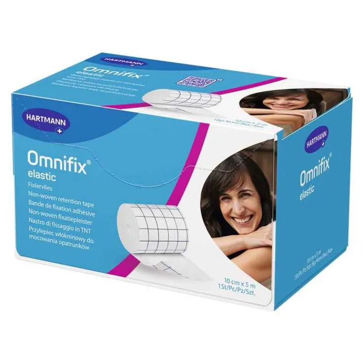 omnifix® elastic 10 cm x 5 m Fixiervlies, 1 St