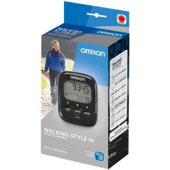 OMRON Walking Style IV Schrittzähler schwarz, 1 St