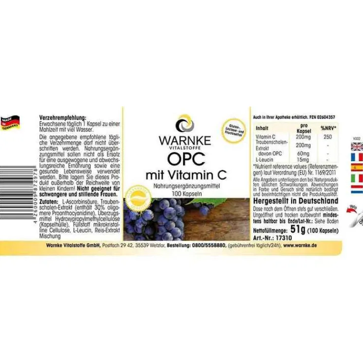 OPC 200 Bioflavonoide Kapsel, 100 St