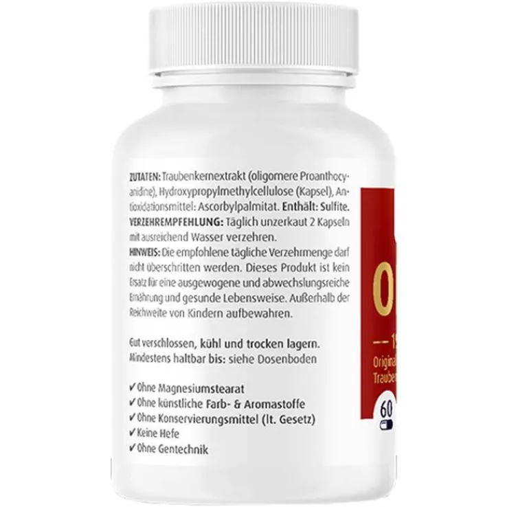OPC nativ Kapseln 192 mg reines OPC, 60 St