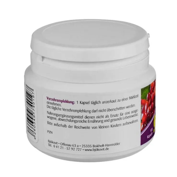 OPC Traubenkern vegan Kapseln, 100 St