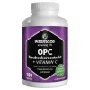 OPC Traubenkernextrakt hochdosiert + Vitamin C Kapseln, 180 St
