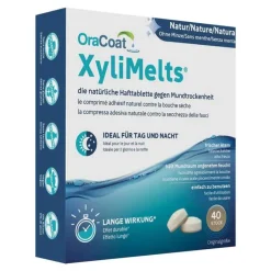 OraCoat XyliMelts® Hafttabletten Natur, 40 St