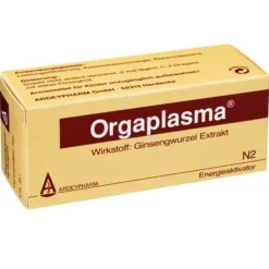 Orgaplasma überzogene Tabletten, 50 St
