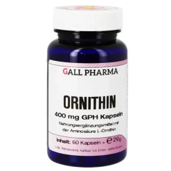 Ornithin 400 mg GPH Kapseln, 60 St
