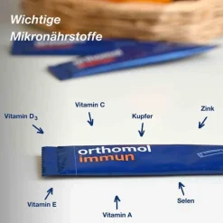 Orthomol Immun Direktgranulat Orange, 7 St