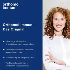 Orthomol Immun Direktgranulat Menthol-Himbeere, 7 St