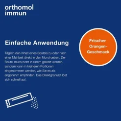 Orthomol Immun Direktgranulat Orange, 30 St