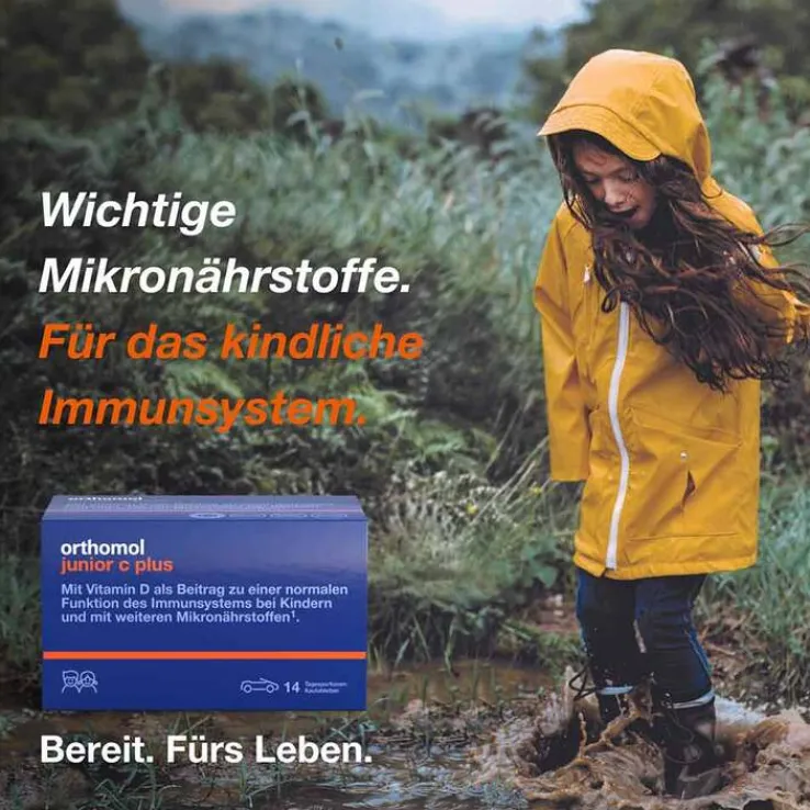 Orthomol Junior C plus Kautabletten Mandarine-Orange, 14 St