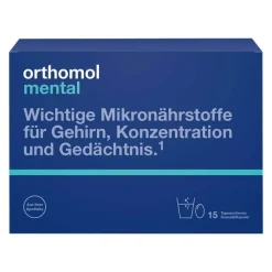 Orthomol Mental Granulat / Kapseln 15 Tagesportionen, 1 P