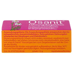 Osanit Globuli zuckerfrei, 7.5 g